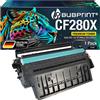 Bubprint Cartuccia Toner compatibile per HP CF280X 80X per Laserjet Pro 400 M401A M401D M401DN M401DNE M401DW M401N MFP M425DN M425DW 6900 Pagine Nero Black
