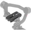 Hersmay Piastra a sgancio rapido per Zhiyun Crane 2 3 LAB Weebill 2 3 Weebill-S stabilizzatore cardanico, compatibile con testa treppiede Manfrotto 501HDV 503HDV 701HDV MH055M0-Q5