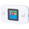 VBESTLIFE Router Hotspot Mobile 5G, WiFi Portatile Ad Alta velocità da 300 Mbps con Slot per Scheda SIM, Crittografia WPA2, per Viaggi All'aperto, per Europa Asia Africa