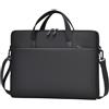 ENEN Custodia Borsa per Laptop con Manici, Compatibile con 13-15.6 Pollici Computer Portatile, con Airbag Custodia Protettiva PC Elastico Impermeabile Sleeve per Laptop (15,6 pollici,Nero)