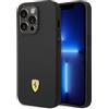 CG MOBILE Ferrari FEHCP14LSIBBK - Custodia per 14 Pro 6,1, colore: Nero/Nero