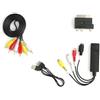 CLSSLVVBN Convertitore da VCR a digitale VHS Mini DV Hi8 DVD Video Grabber USB 0 Convertitore da nastro Mini Dv a digitale ABS Video Grabber Vhs