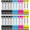 OGOUGUAN 16XL Cartucce d'inchiostro per Epson 16 Multipack Compatibili con Epson Workforce WF-2010 WF-2510 WF-2520 WF-2530 WF-2540 WF-2630 WF-2650 WF-2660 WF-2750 WF-2760(20pcs)