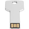 AKLOSIPY Chiavetta USB FL da 64 GB Key S - Disco di Memoria USB Argento per Uso Computer, Archiviazione Disco U, Ideale per Trasferimento Dati, Soluzione di Memoria Portatile, Compatibile