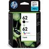 Hp ink cartridge no 62 dual pack (X4D81AE)