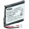vhbw batteria sostituisce Sennheiser AHB552826TPC per auricolari cuffie wireless (360mAh, 3,7V, Li-Poly)