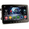 Erisin 10.1 Android 14 8-Core 4GB+64GB Autoradio GPS Navigatore per VW Passat B6 B7 Golf V VI Touran Skoda Seat Tiguan Jetta T5 Supporta Bluetooth 5.0 Wireless CarPlay Android Auto WiFi 4G IPS CANbus