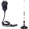 PNI Radio CB PNI Escort 62, ASQ, Guadagno RF e Antenna CB PNI ML70 con base magnetica da 145 mm inclusa
