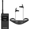 Tayogo Cuffie Subacquee per Piscina - Trasmettitore Wireless, Ideale per Spotify e Audible, Cuffie In-Ear Impermeabili per Nuoto, Lettore MP3 Acquatico, Allenatori e Attività Acquatiche (Nero-W18pro)