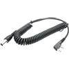 Xanorrg Cavo Industriale per Cuffie Radio A Spirale da 2 Pin A 5 Pin Walkie-Talkie E Accessori Radio Bidirezionale Auricolari