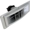 WEB world electronic business Tweeter Piezoelettrico a Tromba 200W Diffusore Alte Frequenze Professionale Alta Efficienza Audio Alta Fedeltà - Grigio
