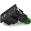 Todikaper Cavo di interfaccia audio USB AUX Switch 5Q0035726E per Golf 7 MK7 per Passat B8 per CarPlay e Media Port, lunga durata e vestibilità precisa