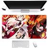 Anjinguang Hazbin Hotel Tappetino per Mouse, Tappetino per Mouse Anime Alastor/Angel Dust, 800×300mm Tappetino per Mouse da Gaming Grande Tappetino per Tastiera da Scrivania per Computer Laptop