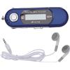 MENDUNER Lettore MP3 USB retrò, Lettore Musicale Digitale Compatto con Display LCD, Supporta MP3/WMA, Memoria Espandibile Fino a 32 GB, 20 Ore di Riproduzione con 1 Batteria AA, (BLUE)