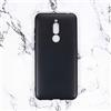 Shantime Custodia in TPU Compatibile con Meizu M6T, Cover Protettiva Morbida e Antiurto con Ritagli Precisi e Design Sottile Antigraffio (Nero)