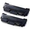 Storepcbox - KIT 2 Toner compatibilI con Samsung D116 per stampanti XPRESS M2625, M2625D, M2675F, M2675FN, M2675N, m 2675F, SL-M2875FD, M2885FW, M2835DW, 3.000 PAGINE, NERO - set 2 pezzi