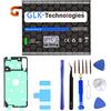 GLK-Technologies Batteria di ricambio ad alta potenza, compatibile con Samsung Galaxy A7 (2018) A750 EB-BA750ABU | Batteria originale GLK-Technologies | Accu | Batteria da 3450 mAh | incl. set di attrezzi