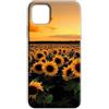 Mixroom - Cover Custodia Back case In TPU Silicone Morbido Per Xiaomi Redmi Note 13 4G Fantasia Campo Di Girasoli Al Tramonto M774