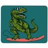 LEGAZOZDC Happy Dinosaur Surfer indossa occhiali disegno mouse pad Gaming Mouse pad mouse pad tappetino per mouse l' ufficio Mousepad dorso in gomma antiscivolo