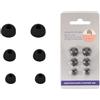 Generic NOTHING BUDS Pro - Set di 6 gommini di ricambio in silicone per auricolari CMF, 2 pezzi, colore: nero