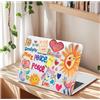 FFBOFFC Custodia Compatibile con MacBook Pro 13 Pollici 2012 2011 2010 2009 2008 Rilascio Modello A1278 con CD-ROM, Protettiva Plastica Rigida Copertura Cover Case, Motivo cartoon
