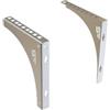 Stalflex Montaggio a parete Armadio Rack 3U - Ripiano Rack Realizzato in Acciaio - Rack e Armadietti per Apparecchiature di Rete - Compatibile con le apparecchiature di rete Rack