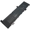 HUBEI C31N1636 0B200-02580100 0B200-02580000 0B200-02580200 Sostituzione della batteria del laptop per Asus VivoBook Pro 15 N580V N580VN NX580VD NX580VD7300 NX580VD7700 Series Notebook (11.49V 47Wh 4165mAh)
