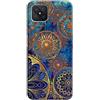 Mixroom - Cover Custodia Back case In TPU Silicone Morbido Per OPPO RENO4 Z RENO 4Z Fantasia Mandala Disegni Oro H121