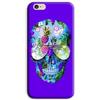 Mixroom - Cover Custodia Back case In TPU Silicone Morbido Per iPhone SE 2020 / SE 2022 / SE 2023 Fantasia Teschio Stile Miami M587