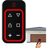 Genérico Telecomando universale per garage - clonatore multifrequenza 8 | duplicatore chiavi 300-915 MHz, trasmettitore 6 pulsanti, apertura cancello automatico, accesso sicuro casa e veicolo