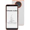 Asixxsix Lettore di E-book Android 8.1, Display da 5,7 Pollici 1 GB RAM 8GB ROM Compact Mobile Epaper Reader con WiFi Bluetooth GPS FM, Fotocamera per Altoparlanti a Microfono