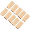 Ruiqilin Confezione da 10 chiavette USB in legno (2.0 4 GB, legno d'acero)