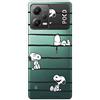 LA CASA DE LAS CARCASAS Custodia per Poco X5 5G ufficiale Peanuts Snoopy Stripes per proteggere il tuo cellulare. Custodia per piccolo in silicone flessibile con licenza ufficiale Snoopy