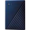 Western Digital WD - Hard disk portatile My Passport da 2 TB per Mac - Time Machine Ready con protezione password, colore: Blu notte
