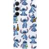 LA CASA DE LAS CARCASAS Custodia per Samsung Galaxy A35 5G Ufficiale di Lilo & Stitch Patron Trasparente per proteggere il tuo cellulare. Cover per Samsung in silicone flessibile con licenza ufficiale Disney