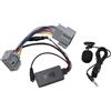 Durashmall Per Volvo C30, C70, S60, S80, V50, V70, XC70, XC90, cavo audio AUX per auto, in materiale ABS, facile da installare, per radio di fabbrica, modalità AUX, riproduzione musicale