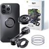 SP CONNECT Moto Bundle II con modulo anti-vibrazione | SPC+ | per iPhone 14 Pro Max supporto per cellulare per moto ciclomotore | accessori per tutti gli smartphone come iPhone Samsung