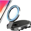 Generico Magnetic Phone Holder, 360° Rotating Car Mount, Suction Cup Stand | Portable Mobile Holder, Adjustable Mounting Device, Universal Phone Stand For Auto Taxi Gym Navigation Travel Daily Life Camping