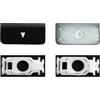 CTBDZ Tappo per chiave individuale con cerniera di ricambio per (M1 M2) MacBook Pro A2141 A2251 A2289 A2338 A2442 A2485, sostituisce per MacBook Air A2179 A2337 A2681 (tasto freccia bassa)