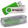 MEINAMI 50 Pezzi Chiavetta USB Personalizzata 16GB Pen Drive con il tuo Logo USB 2.0 - Verde