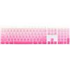 WYGCH MMDW - Cover ultra sottile in silicone per tastiera numerica wireless Bluetooth per Apple iMac 2017, tastiera magica con tastierino numerico MQ052LL/A A1843 layout americano Ombre Pink