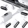 AFGHOA Tappi antipolvere USB C per iPhone 17 Air 16e 16 Pro Max 15 Plus, confezione da 5 custodie antipolvere per Samsung A17 A16 S25 S24 A54 S23, protezione per porta di ricarica di tipo C per Google Pixel