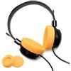 Voarmaks Cuscinetti auricolari in schiuma compatibili con cuffie Sennheiser HD414 Grado SR60 SR60i SR80 SR80i SR80e SR125 SR225 SR325 SR SRI RS Series PS1000 GS1000 (arancione)