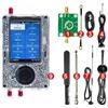 Celonix Nuovo Kit Tutto-in-Uno H4M Porta-Pack H4M + HackRF con Antenne, Display TFT da 3,2 Pollici 1MHz-6GHz Trasmettitore Radio Wireless Professionale con Guscio ABS, Lettura di Cattura per Ricetrasmettitore