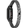 AISPORTS Compatibile con Fitbit Inspire 3 Cinturino,Cristallo Bling Brillantini Diamanti Strass per Gioielli Cinturino con Fibbia in Metallo Cinturino di Ricambio per Fitbit Inspire 3 Activity Tracker