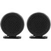 Majatou 1 Paio di Tweeter per Audio per Auto, Altoparlanti Tweeter Universali in ABS, Super Tweeter da 500 W 12 V, Altoparlanti per Auto Rotondi Ad Alto Volume, Audio per Auto