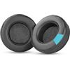 TaiZiChangQin Cuscinetti auricolari di ricambio compatibili con cuffie Philips SHP1900 SHP8000 isk960b (auricolari in pelle proteica)