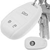 mt key Key Soft Case Custodia in silicone bianca per Alfa Romeo Giulia Stelvio Giulietta KEYLESS