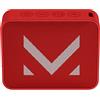 Majestic Altoparlante Bluetooth (Star) Rosso True Wireless Stereo Micro Sd