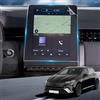 YEE PIN Compatibile per Renault Clio 5 Zoe Captur 2 2020-2024 Renault Arkana 2021-2024 Pellicola Protettiva Display PET Pellicola Protettiva per Navigatore 4H antigraffio [2 pezzi] (9,3 pollici)
